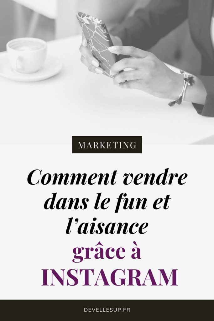comment vendre sur instagram
