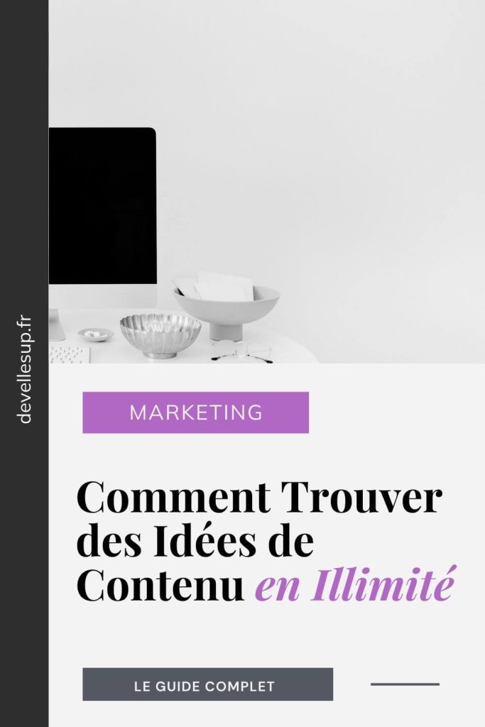 trouver idées de contenu